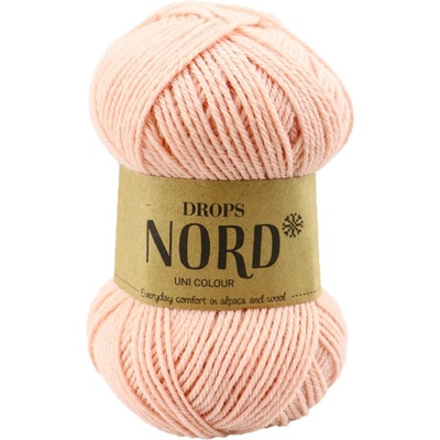 Drops Nord UNI 27 světlá broskvová
