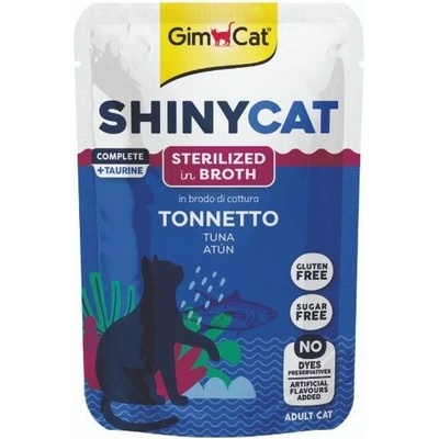 Gimcat ShinyCat Sterilised tuňák ve vývaru 70 g