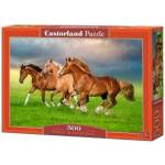 Castorland *CAS. PUZZLE 500 pcs. Horses in the spring shoot