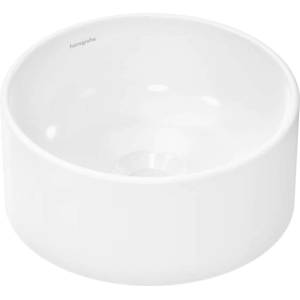 Hansgrohe Xuniva S - Умивалник за монтаж върху плот, диаметър 30 см, без преливник, бял 60163450 (60163450)