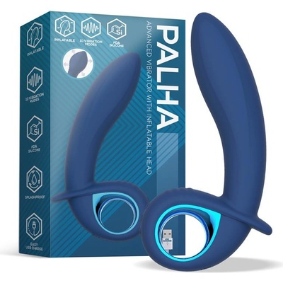 Alpha Advanced Vibe with Inflatable and Vibration Function USB Silicone