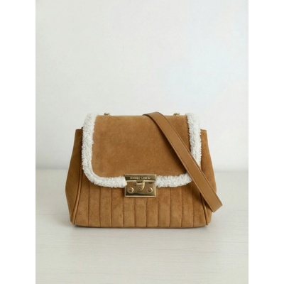 Dámska crossbody camel kabelka