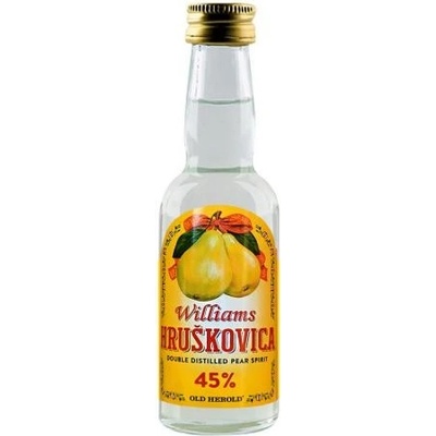 Old Herold Hruškovica Williams 45% 0,04 l (čistá fľaša)