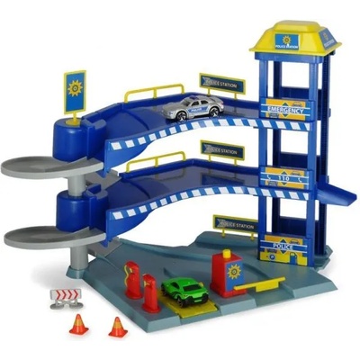 Dickie Toys Дики: Паркинг сет - Полицейски участък (20371838r)