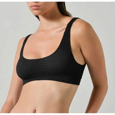 BMYMOON Top Oceano bikini top - Black (Black)