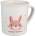 Canpol babies Пластмасова чаша с дръжка Canpol - Cute Animals, 170 ml, Розова (4/413_pin2)
