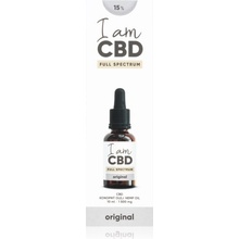 I am CBD Full Spectrum CBD konopný olej 15% original 10 ml