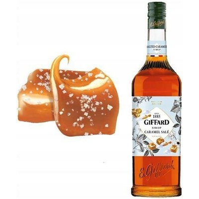 Giffard slaný karamel sirup 1 l