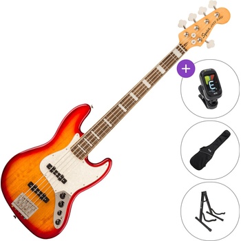 Squier Classic Vibe Active '70s Jazz Bass V LRL SET Sienna Sunburst 5-струнна бас китара
