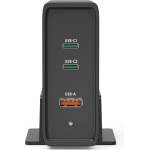 Hama Зарядна станция 140W, USB-C, 3 порта, GaN, Power Delivery (PD) (HAMA-200019) - stokatastoki