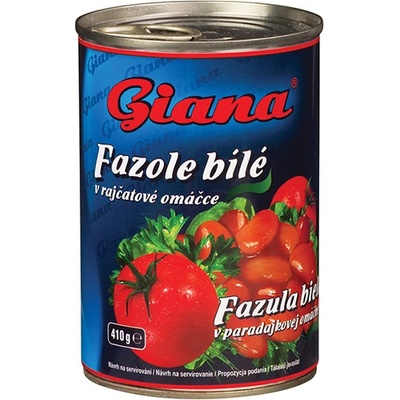 Giana fazuľa biela v paradajkovej omáčke 425 ml