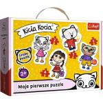 Trefl Бебешки пъзел Trefl 4 в 1 - Щастливи котета (36088) - baby