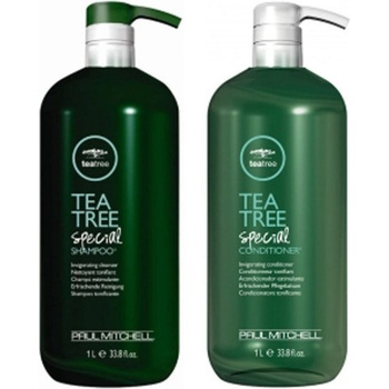 Paul Mitchell Tea Tree Lavender maxi hydratační šampon 1000 ml + kondicionér 1000 ml dárková sada