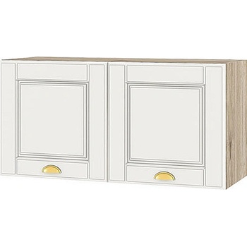 ИРИМ Горен кухненски шкаф Сити АРФ-Бяло мат-09-108 80 см