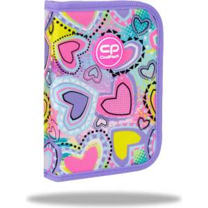 COOLPACK Ученически несесер Coolpack Clipper Pastel Hearts