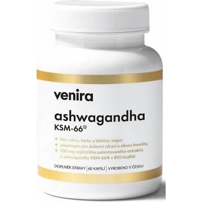 Venira Ashwagandha KSM-66 60 kapsúl