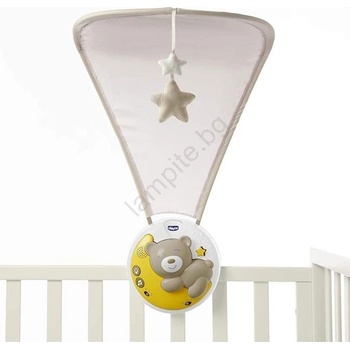 Chicco - Проектор над легло с мелодия 3в1 NEXT2MOON 3xAA сив (AG0758)