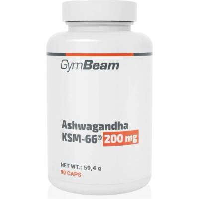 GymBeam Ashwagandha KSM-66® капсули за подпомагане на физическото и психическото здраве 96 гр
