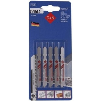 Levior Plátky do přímočaré pily HSS 50/1mm 5ks 31020