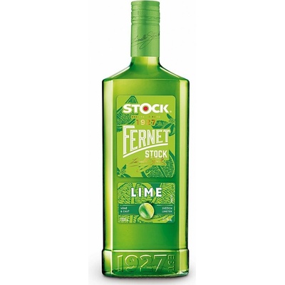 Fernet Stock Lime 27% 1 l (holá láhev)