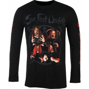 Image 1 of Plastic head мъжка тениска с дълъг ръкав six feet under - zombie - ЧЕРЕН - plastic head - ph12465ls