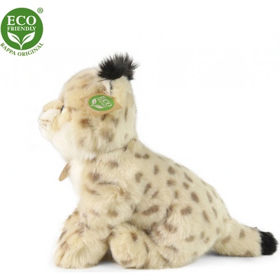 Eco-Friendly Rappa rys mládě sedící 25 cm