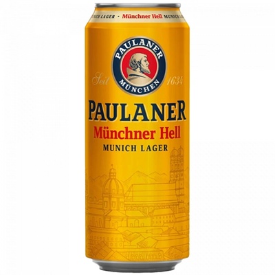 Paulaner Пауланер Мюнхенер 12бр. х 500мл