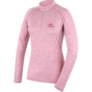 HUSKY MERINO SHIRT DL MEROW ZIPS L избледняло розово (hsk-HT0-0206-001)