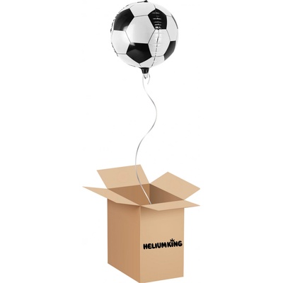 HeliumKing Balónový box Fotbalový míč 40 cm