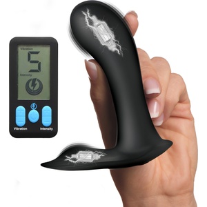 Zeus Electrosex E-Stim Pro Panty Vibe with Remote Control Black