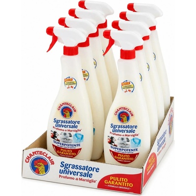 ChanteClair Sgrassatore Marsiglia univerzální čistič s vůní marseillského mýdla 8 x 600 ml