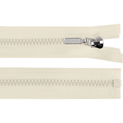 Stoklasa Kostěný zip No 5 délka 30 cm s ozdobným jezdcem Balení: 1 ks, Varianta: 306 béžová nejsv. 306 béžová nejsv.