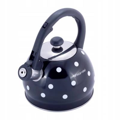 kamille Камил 1070 bl електрическа кана от неръждаема стомана, 2 л (1070 bl)