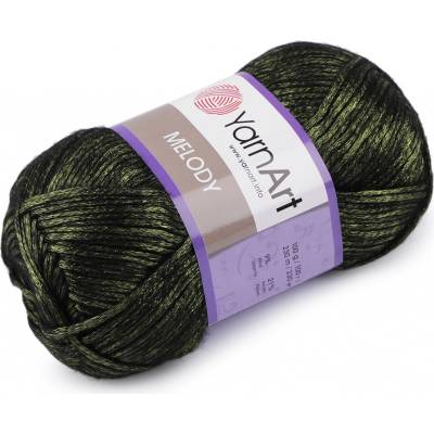 Prima-obchod Pletací příze Melody 100 g, barva 17 (898) zelená