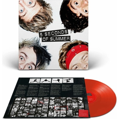 5 Seconds Of Summer - 5 Seconds Of Summer Red Vinyl LP