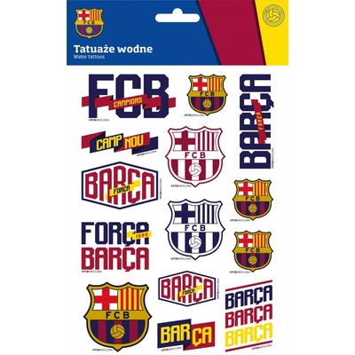 Tetovačky FC BARCELONA 14ks FC-203 708018004