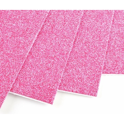 machová guma A4 glitter ružová