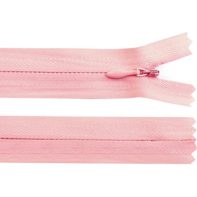 Prima-obchod Spirálový zip skrytý No 3 délka 35 cm, barva 136 pudrová