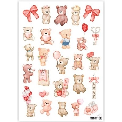 Samolepky MINIMEE Medvedíci