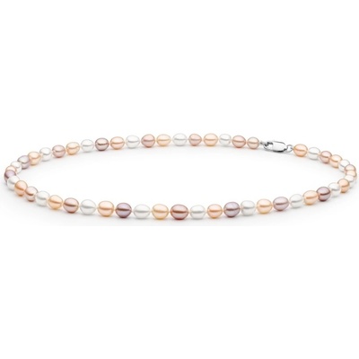 Gaura Pearls Perlový jenny sladkovodní perla FCM375 Barevná