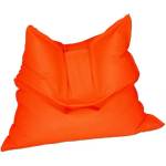 Pufrelax Пуф Голяма възглавница, 350л. , Magic Pillow - Neon Orange, Перящ се калъф, Водоустойчив, Пълнеж от Полистиролни перли