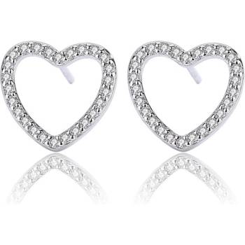 Silenti Jewelry Сребърни обеци "Емоция