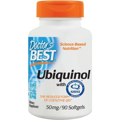 Doctor's Best BEST Ubiquinol Kaneka QH 50 mg [90 Гел капсули]