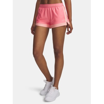 Under Armour Дамски къси панталони Under Armour Tech Play Up 3in Colorblock Under Armour | Rozov | ЖЕНИ | XS