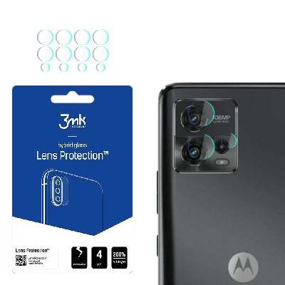 Комплект протектори за камера 3mk Lens Protection за Motorola Moto G72, 4бр (5903108494021)