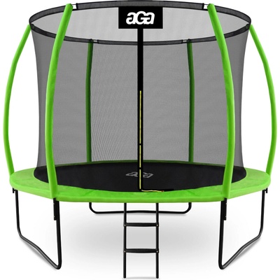 Aga SPORT EXCLUSIVE 305 cm světle zelená + ochranná síť + žebřík – Zboží Mobilmania