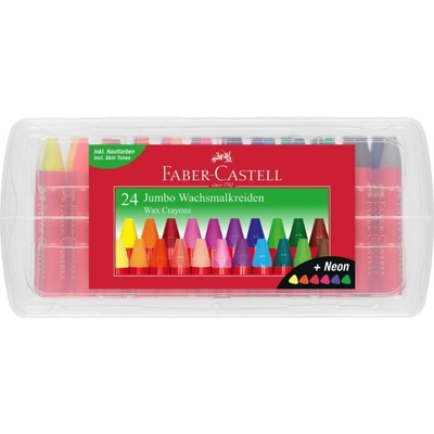 Faber-Castell trojhranné Jumbo 24 farieb