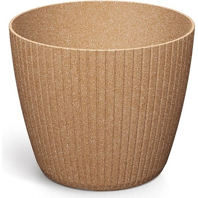 Prosperplast Kvetináč LAMIE ECOWOOD naturálny, 23,8 cm