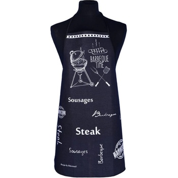 Forbyt Zástěra Barbecue Time černá