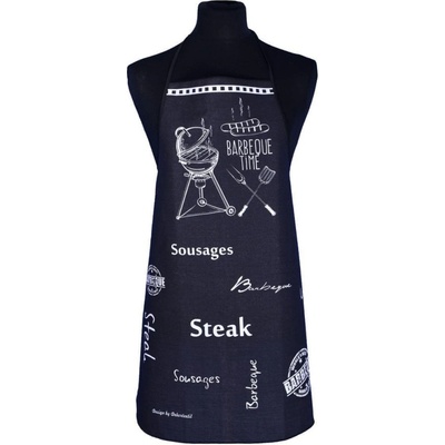 Forbyt Zástěra Barbecue Time černá